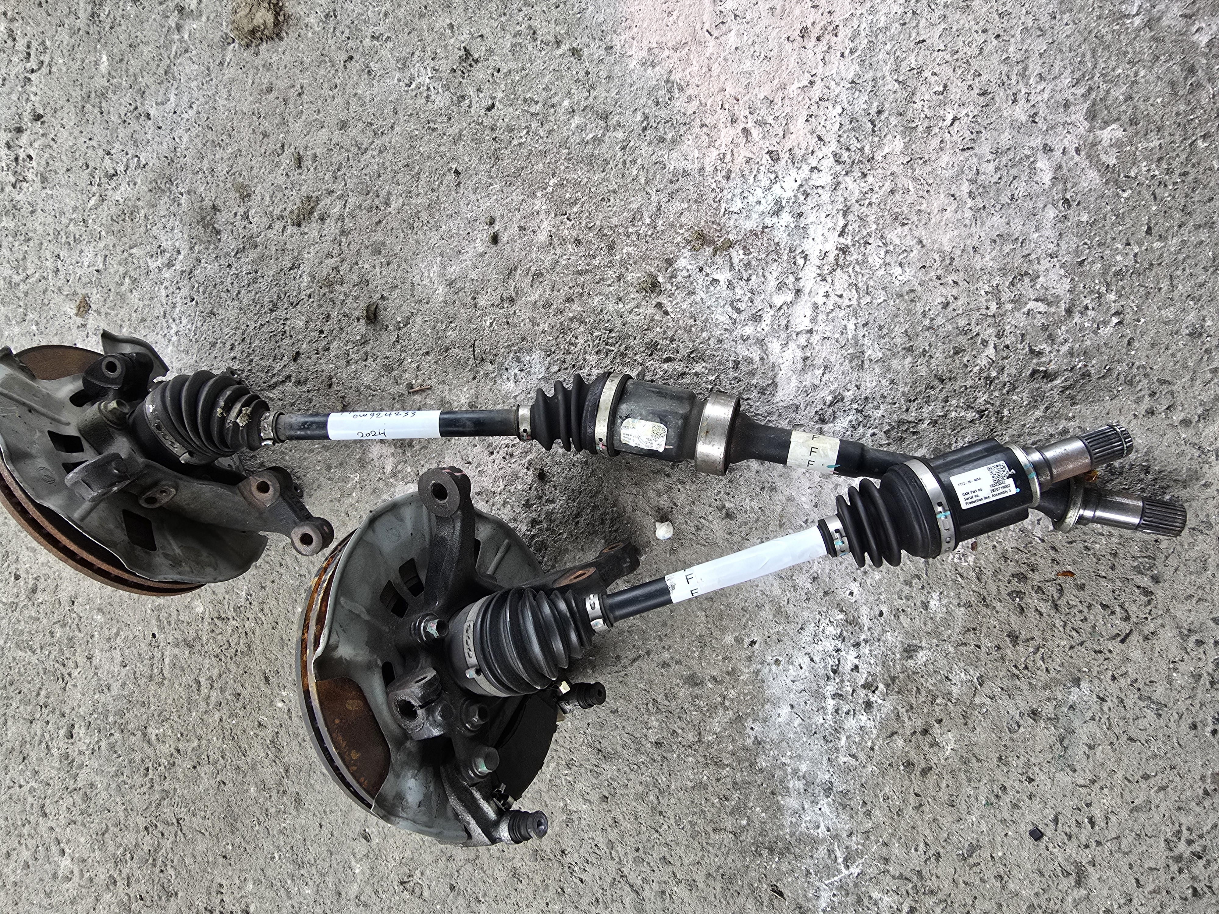 2024 Mazda Mazda2 Right And Left Front CV Axles (drive Shafts) With… for sale at SpareAuto Capalaba